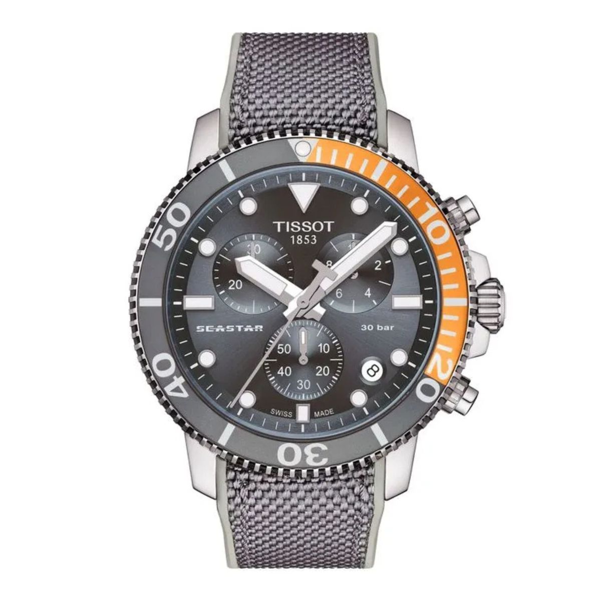 TISSOT - Reloj Tissot Seastar 1000 45MM T1204171708101