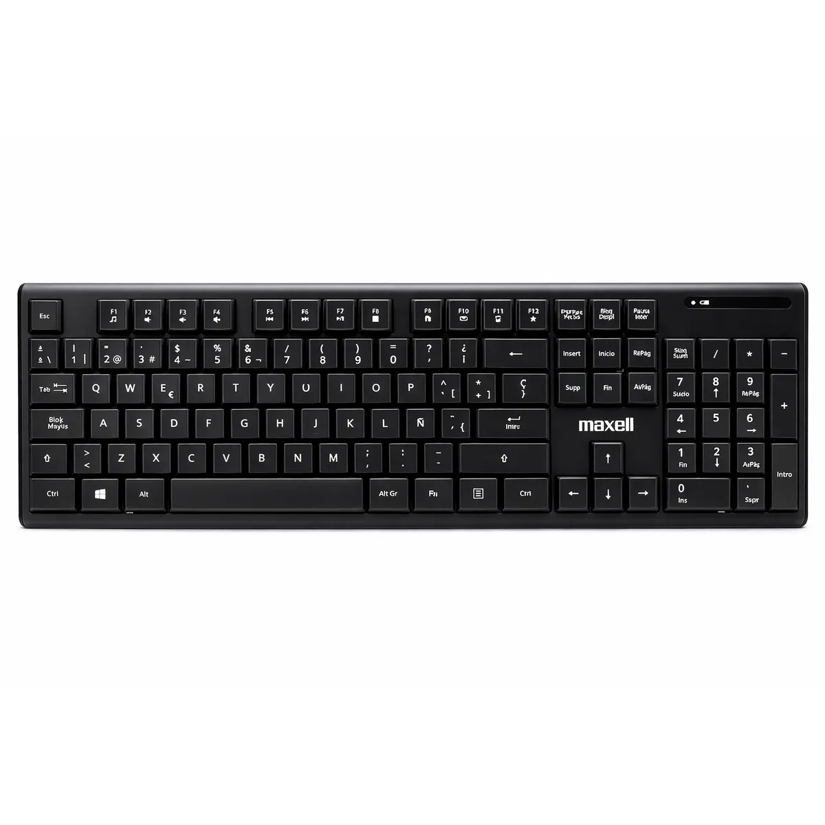 MAXELL - Teclado Inalámbrico Maxell Slim Multifuncional WKB-20