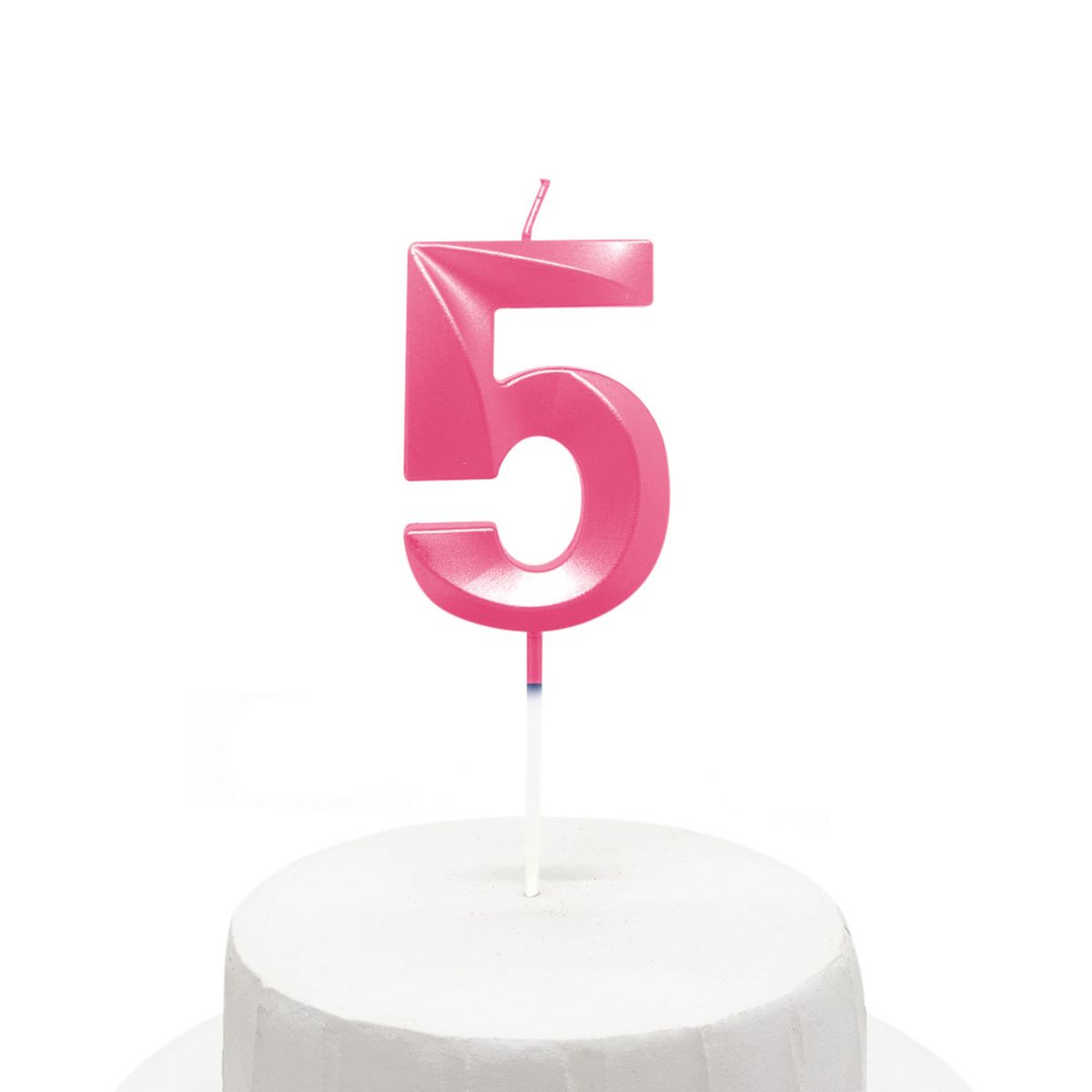 GENERICO - VELA CROME ROSADO 5X7CM N5