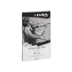 LYRA - Set Charcoal para Esbozo y Sombreado