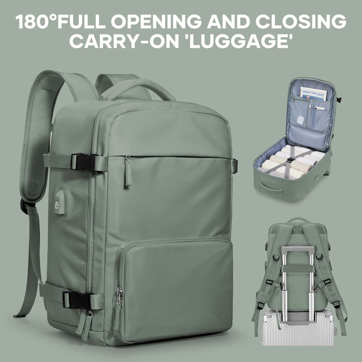 MOMO - Mochila de Viaje Outback Escalable Cabina backpack