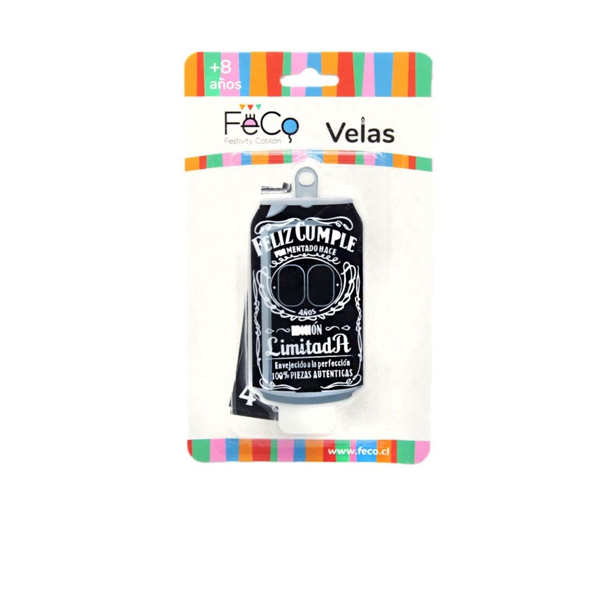 GENERICO - VELA DISE?O FELIZ CUMPLE JACK X 1 UNI