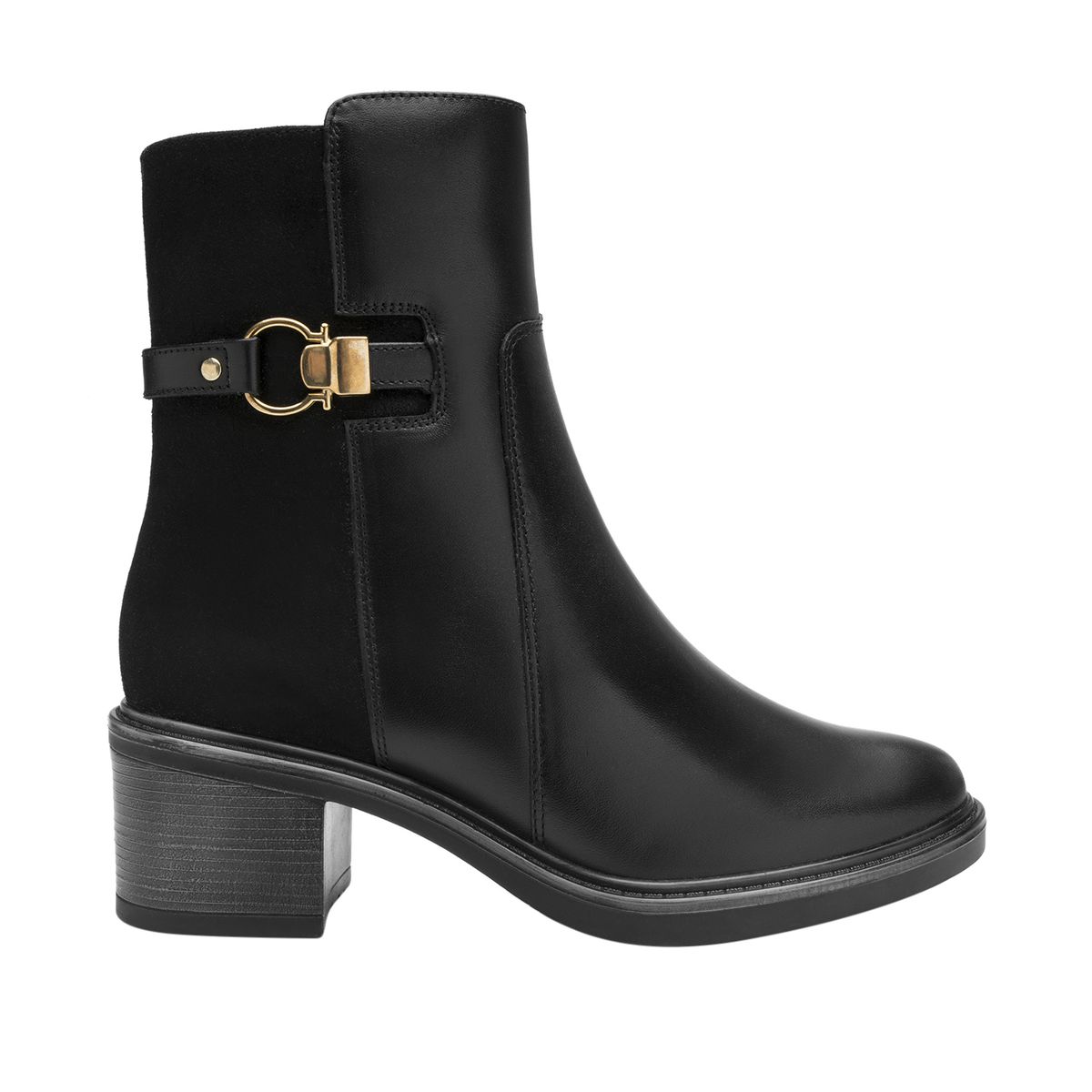 FLEXI - Botín Mujer Cayetana 137701 Negro Flexi