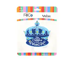 GENERICO - VELA DISE?O PRINCIPE X 1 UNI