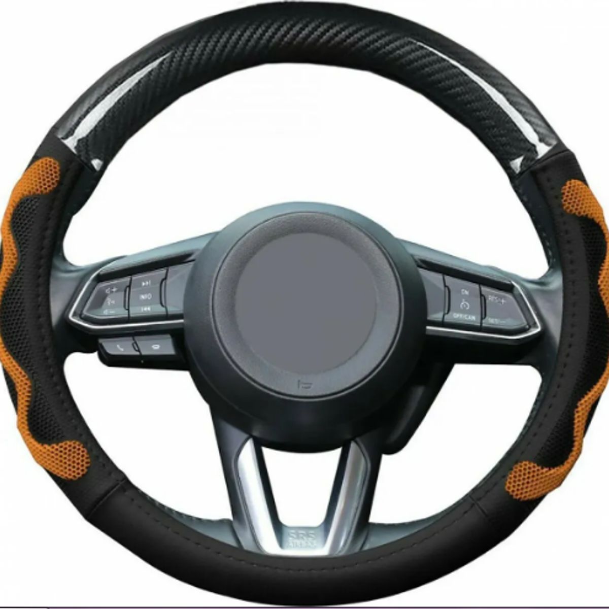 GENERICO - Cubre Volante Funda De Volante Cubierta 38.5cm C1422