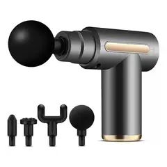 GENERICO - MASAJEADOR MANUAL CON ACCESORIOS