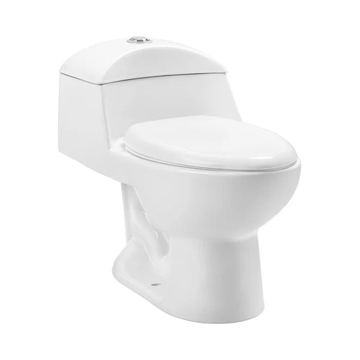 WC One Piece Alcantara descarga a piso distancia 30 cm, marca DOER - Foto Principal