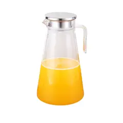 GENERICO - Jarra Plastica Con Tapa 2 Litros Transparente