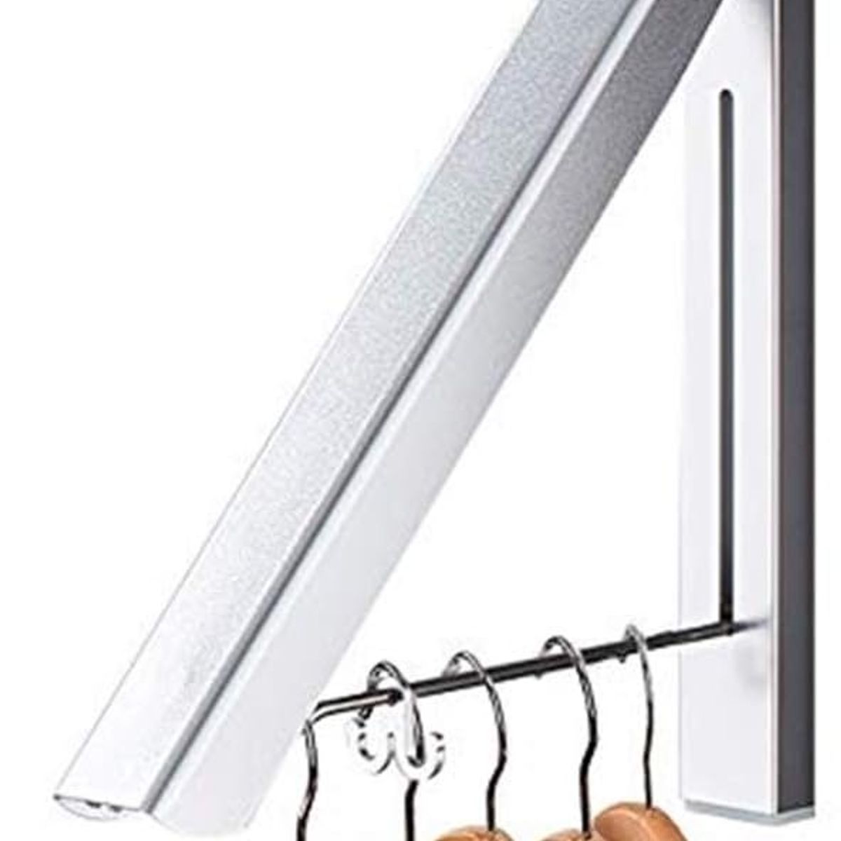 GENERICO - Pack2 Colgador de Ropa Plegable Tendedero Retráctil Montado