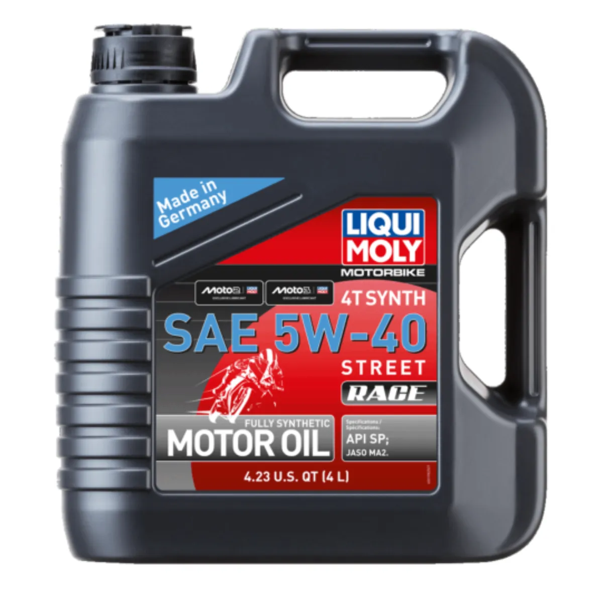LIQUI MOLY - Aceite Moto 5w40 Liqui Moly 4 Litros Sintético 4t Jaso Ma2