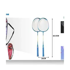 GENERICO - RAQUETAS DE BÁDMINTON 2PCS