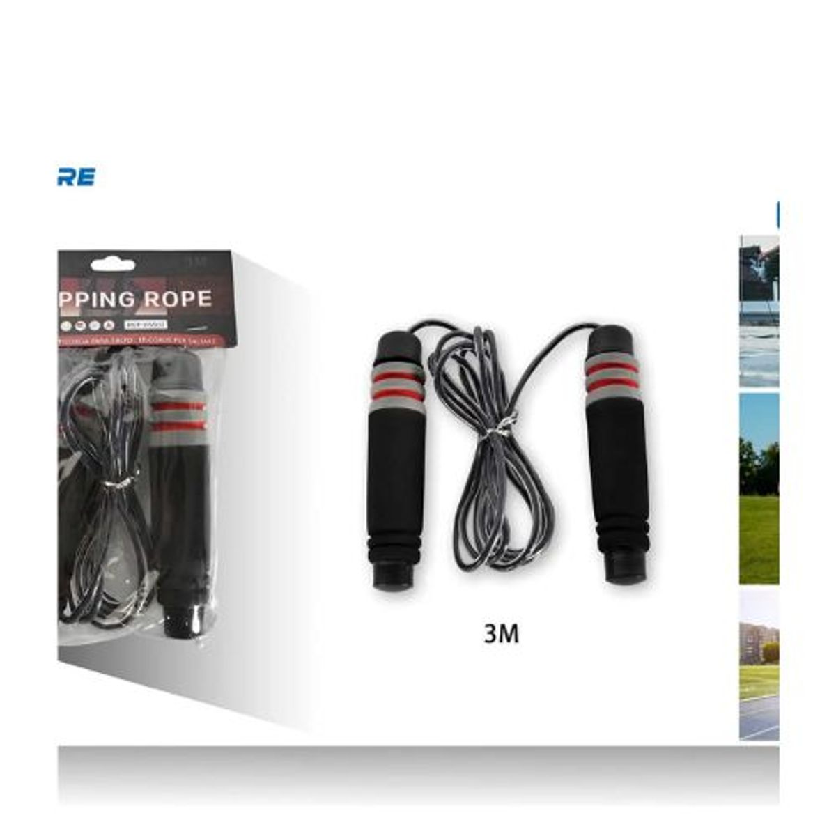GENERICO - CUERDA PARA SALTAR 3M