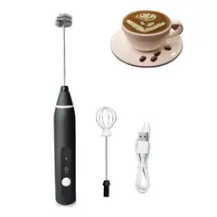 GENERICO - Mini Batidor de Café Recargable 3 Velocidades