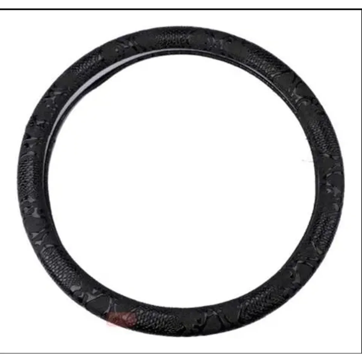 GENERICO - Cubre Volante Negro Antideslizante Para Auto Universal 38cm