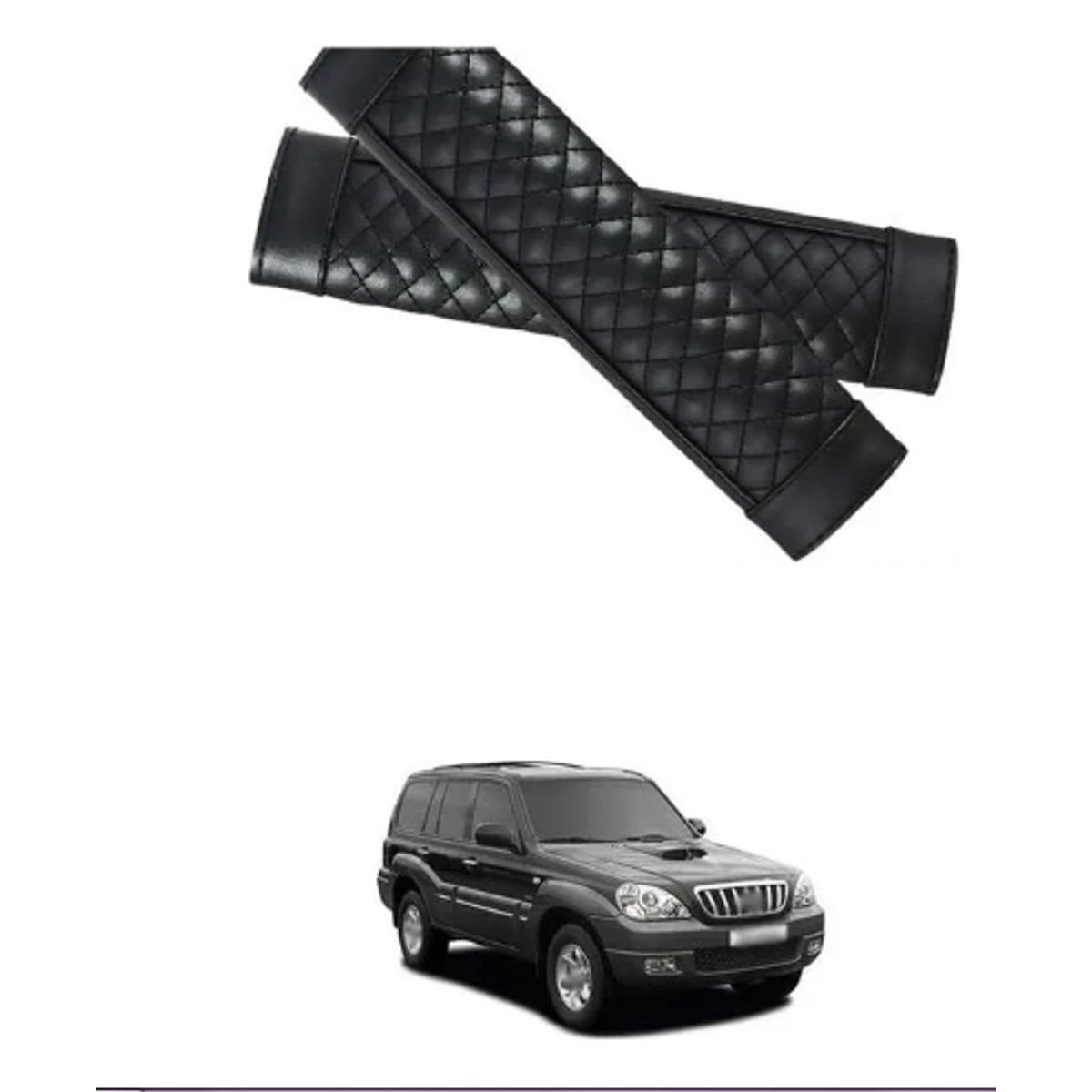 GENERICO - Funda De Hombreras Para Cinturón De Seguridad De Auto La-163