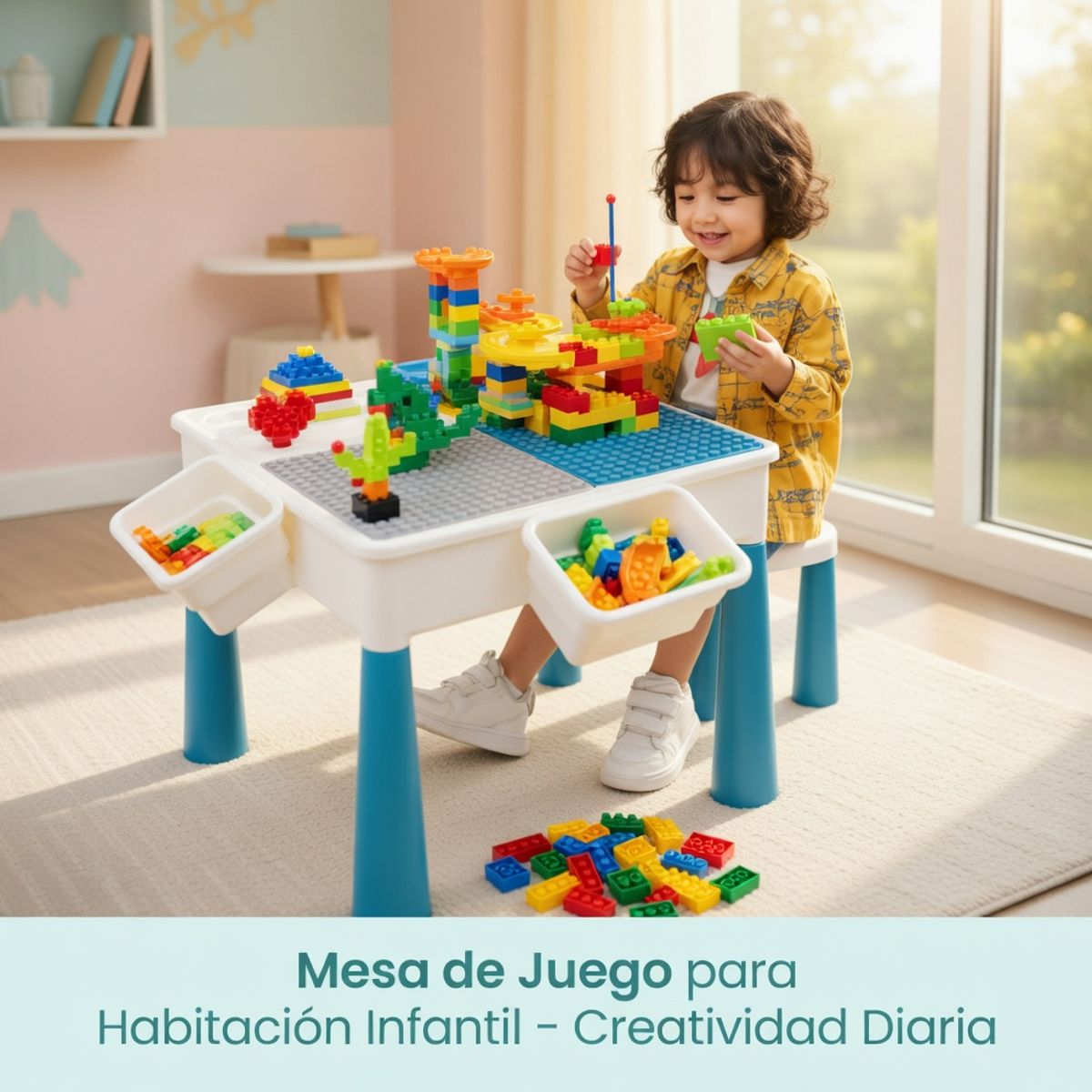 MOVI - Juego De Mesa Creativo Para Niños con Bloques Divertidos Y Dinámicos