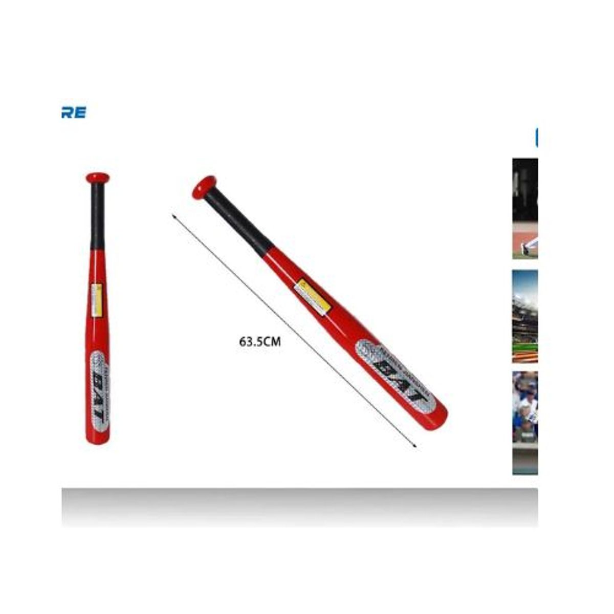 GENERICO - BATE DE BÉISBOL 63.5CM