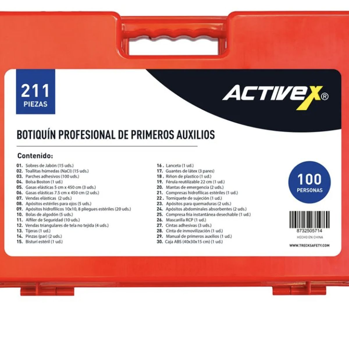 ACTIVEX - Botiquín de primeros auxilios