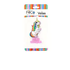 GENERICO - VELA DISEO UNICORNIO X1 UNI