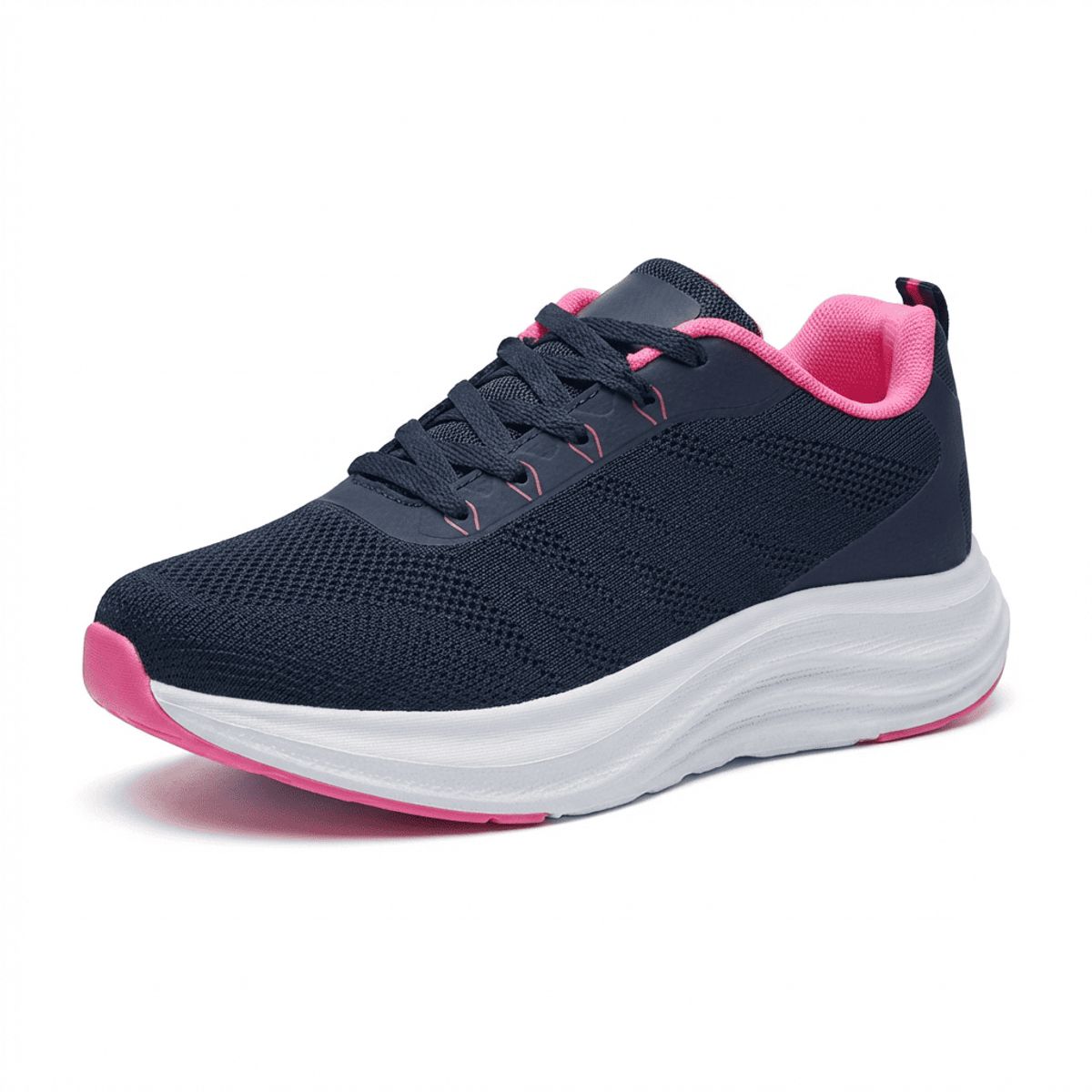 BOVINITA - Zapatilla Mujer Deportiva Azul Gimnasio Gym Running Yoga