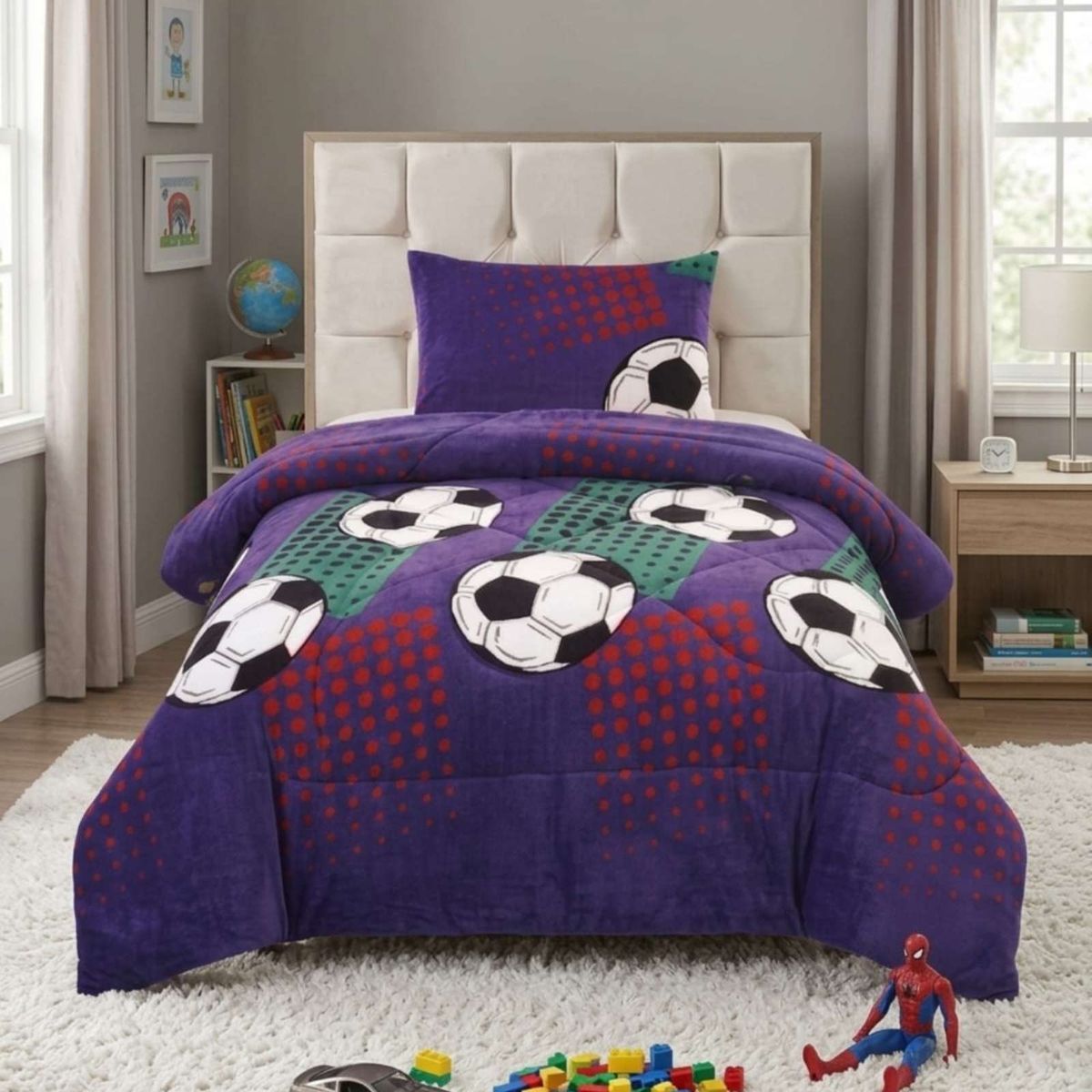 GENERICO - Plush con Chiporro Plaza y Media Diseños Infantiles Extra Calido