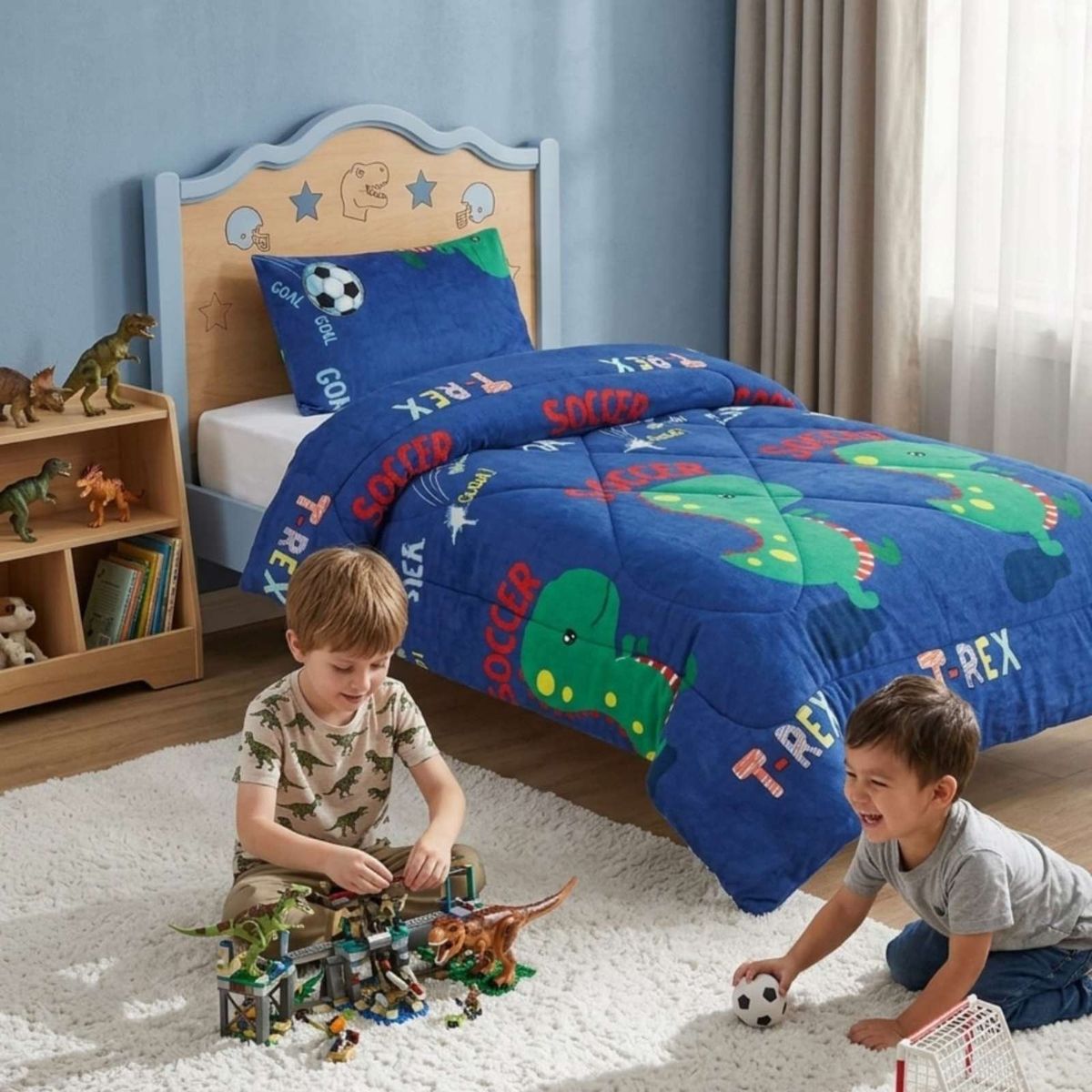 GENERICO - Plush con Chiporro Plaza y Media Diseños Infantiles Extra Calido