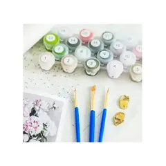 DECORACION CREATIVA - Kit de pintura al óleo por números Pavo Real