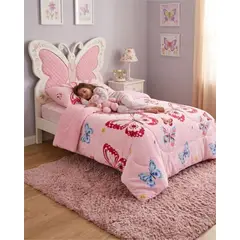 GENERICO - Cobertor 1.5 Plazas Plush Chiporro Extra Cálido Invierno