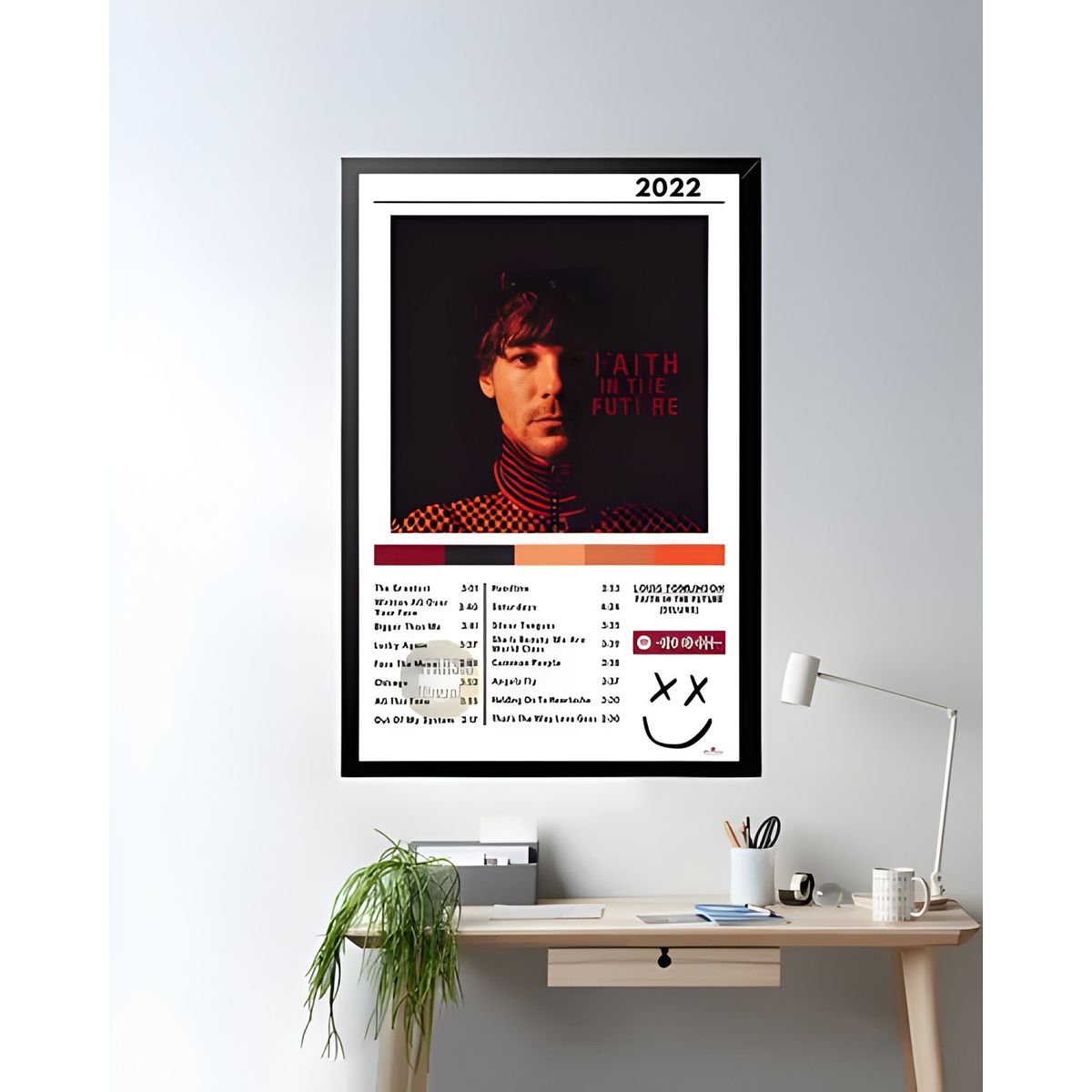 GENERICO - Cuadro Louis Tomlinson 24x36 cm