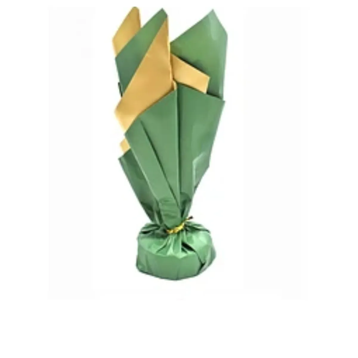 GENERICO - Soporte para globos verde y dorado con varillas 60cm