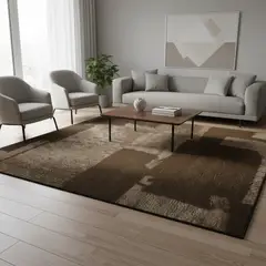 GENERICO - ALFOMBRA PARA LIVING 160X200 DISEÑO ABSTRACTO MODERNA ELEGANTE WYM Z42