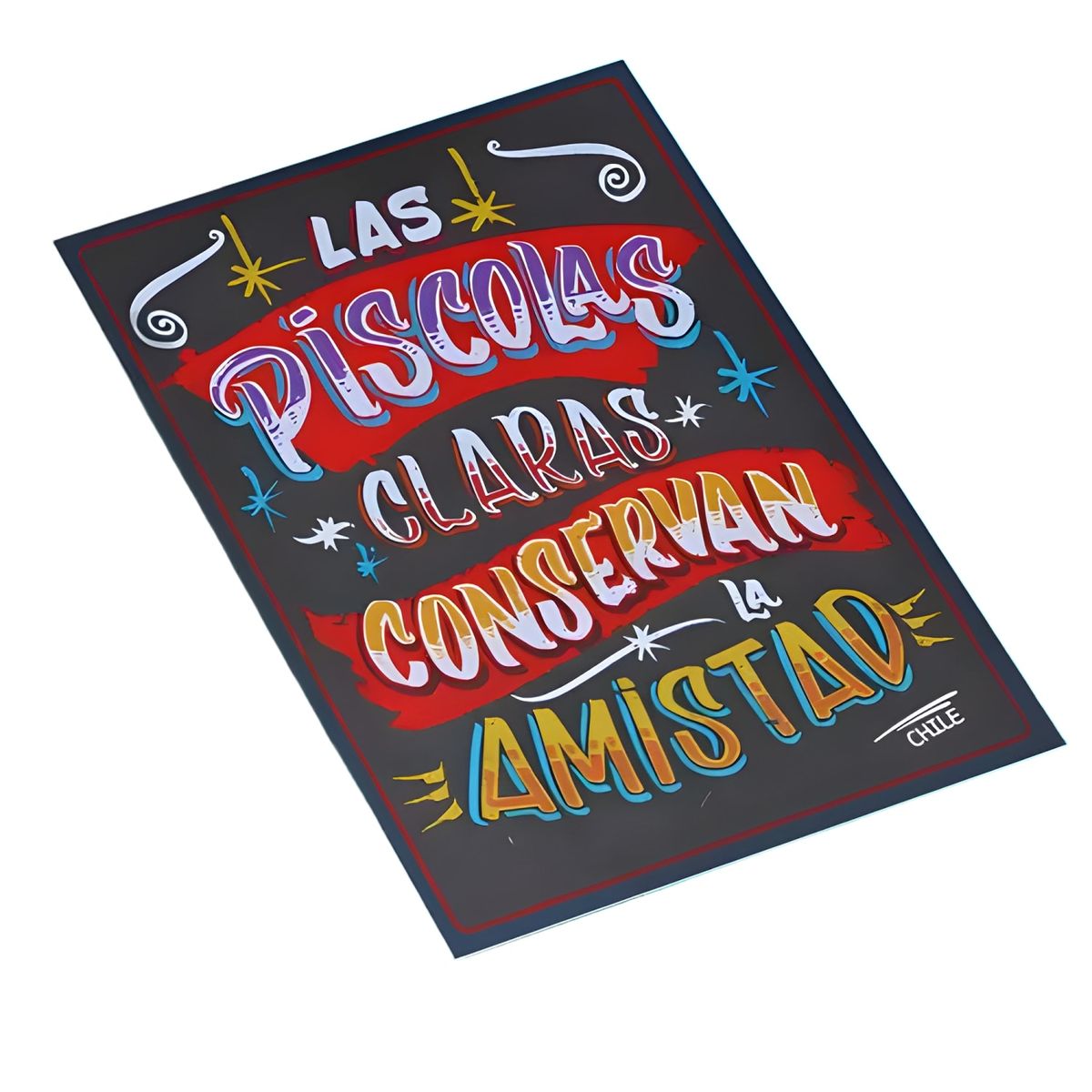 GENERICO - Cuadro quincho piscolas claras 40x30 cm