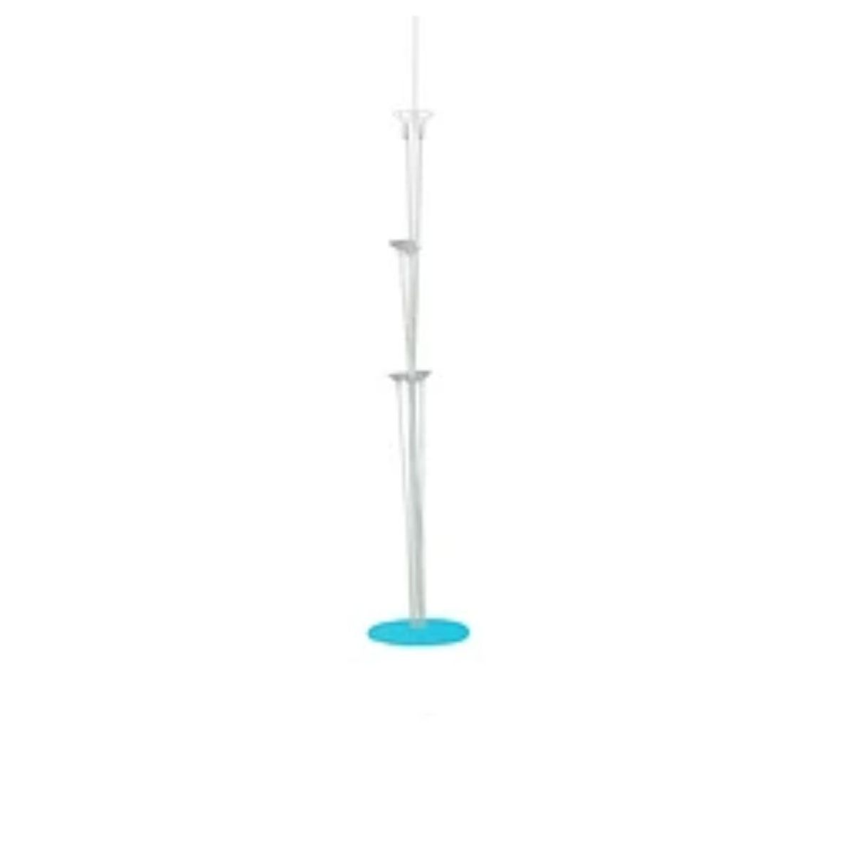 GENERICO - Pedestal para globos azul 9pcs 100cm