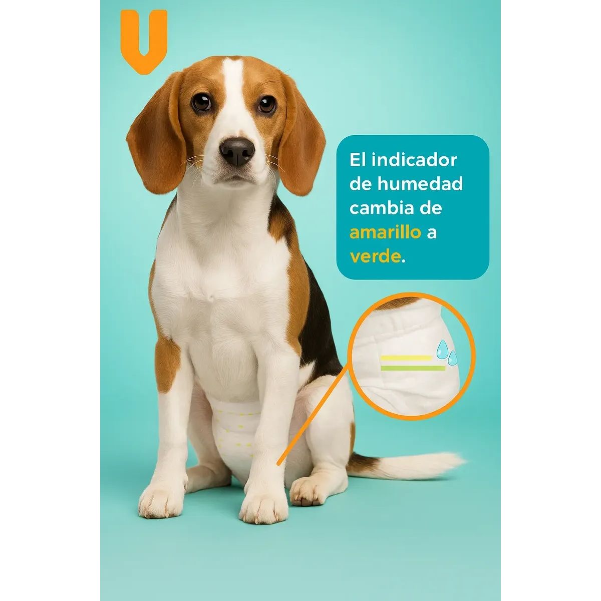 GENERICO - Pañales Perro Gato XL Entrenamiento Celo Viajes Incontinencia Mascotas Ajustable Comodo Hembra Macho