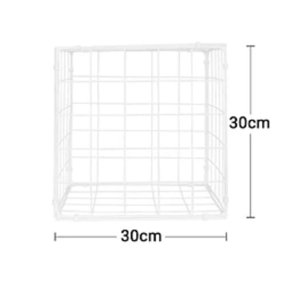 GENERICO - Set de rejillas blancas para globos 6pcs 30cm