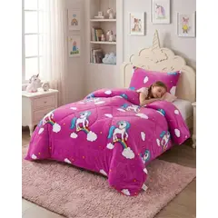 GENERICO - Plumón Invierno Plaza y Media Chiporro Extra Cálido Infantil