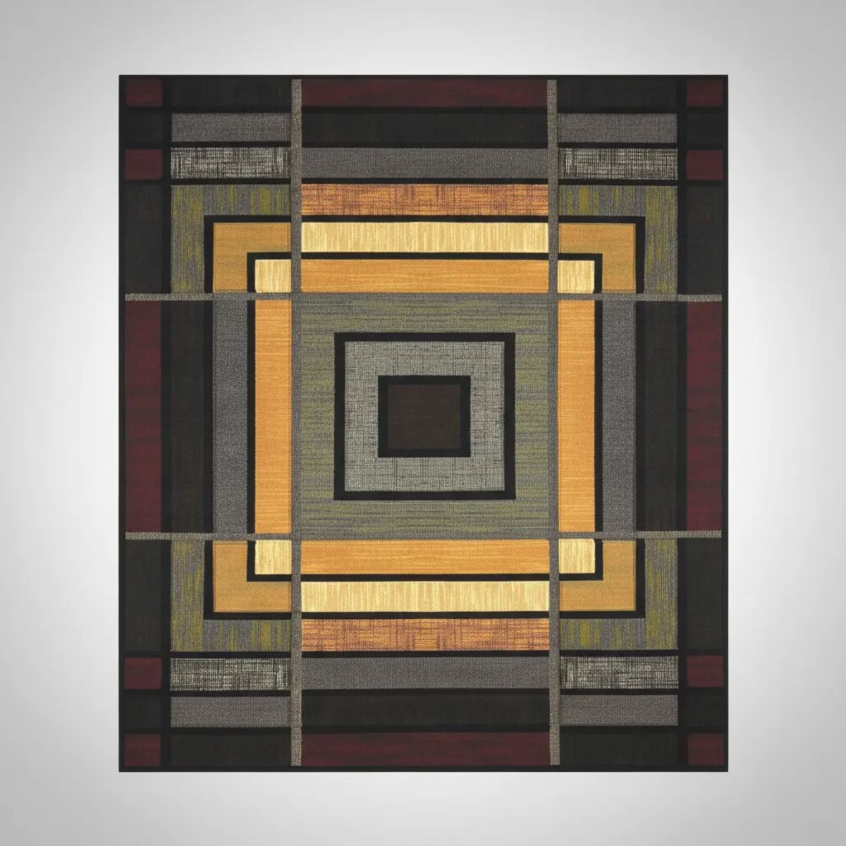 GENERICO - ALFOMBRA PARA LIVING 160X200 DISEÑO ESPIRAL GEOMETRICO MODERNA ELEGANTE WYM Z3