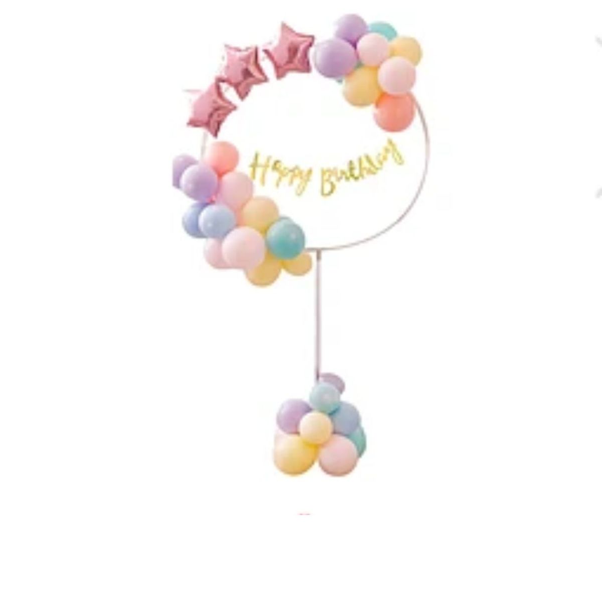 GENERICO - Soporte para globos en forma de corazón 160cm