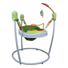 GENERICO - Centro De Actividad Saltarin Con Musica Jump & Play Verde BELUG