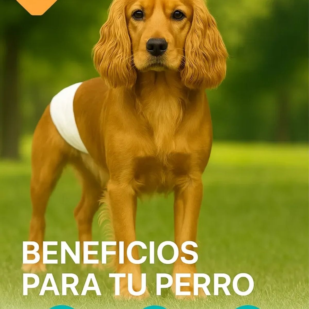 GENERICO - Pañales Perro Gato Talla L Entrenamiento Celo Viajes Incontinencia Mascotas Ajustable Comodo Seguro