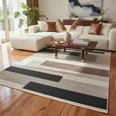 GENERICO - ALFOMBRA PARA LIVING 200X240 DISEÑO TETRIS MODERNA ELEGANTE WYM Z22