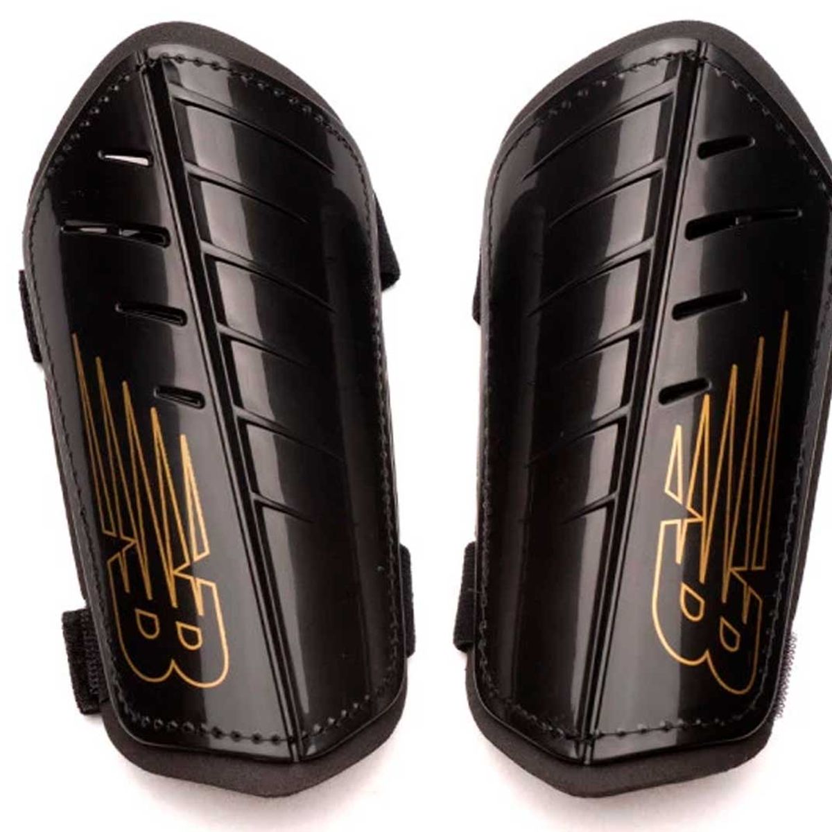 NEW BALANCE - Canilleras Futbol Unisex New Balance Nclasp FleGuard Negro L