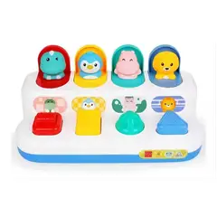 GENERICO - Juguete Pop Up Didáctico Animales Montessori Interactivo BELUG