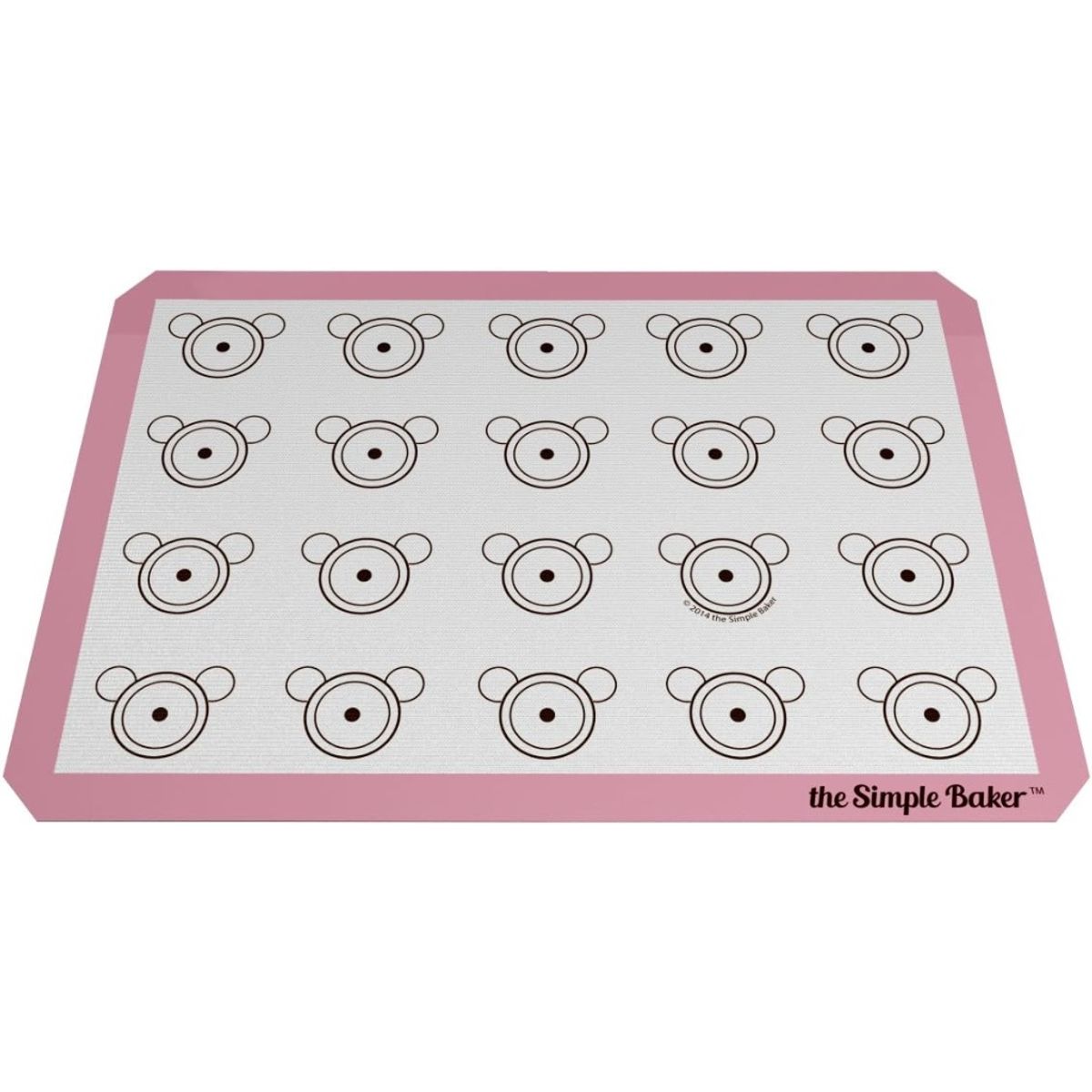 GENERICO - Simple Baker Premium tapete de silicona para hornear macarrones,