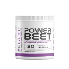 GENERICO - PowerBeet extracto de Betarraga Remolacha 30 porciones Clean Label