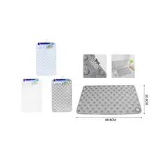 GENERICO - ALFOMBRA ANTIDESLIZANTE PARA DUCHA 68.8X36.8CM