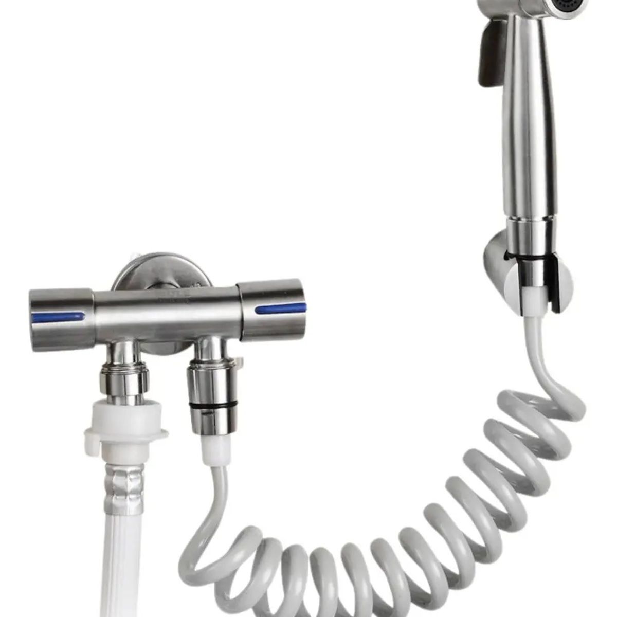 VIDA BUENAS - Completo Ducha Bidet Arabe Wc Inodoro Acero Inoxidable Kit