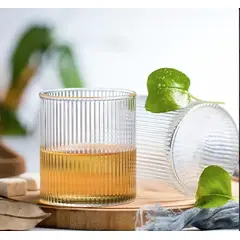 REGALITOLINDO CL - Vasos Vintage Bisel Set 6 Unidades Cóctel. 270 ml