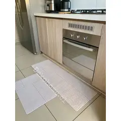 DEKOHOME - SET ALFOMBRA DE COCINA ANTIDESLIZANTE
