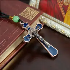 GENERICO - Rosario Católico de Bronce y Madera Edición de Lujo